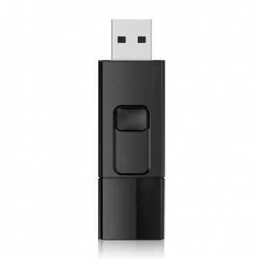 Logo trade promotional gifts image of: Pendrive Silicon Power Secure G50 16GB, black