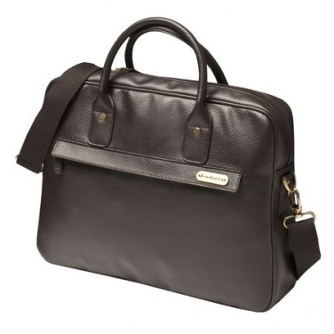 Logo trade corporate gifts picture of: Computer bag Sienne, brown