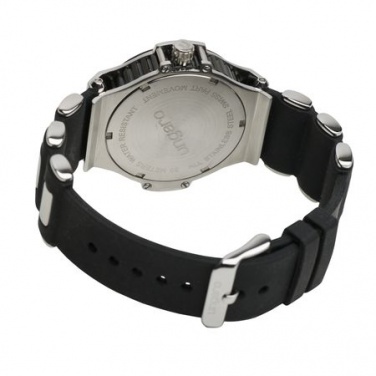 Logo trade promotional gifts picture of: Watch Angelo classic, black