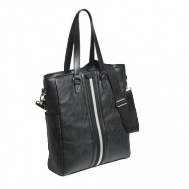 Logotrade corporate gift picture of: Shopping bag Storia, black