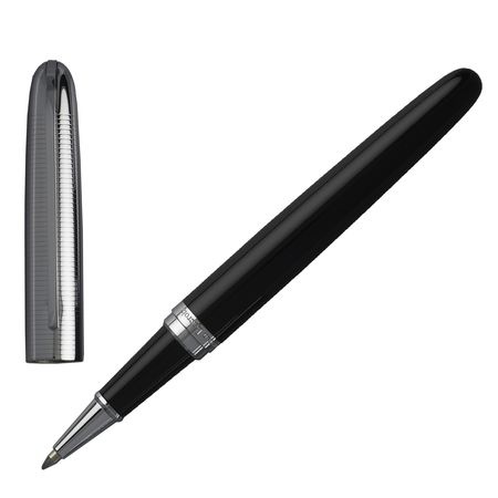 Logotrade advertising product image of: Rollerball pen Ottoman, black