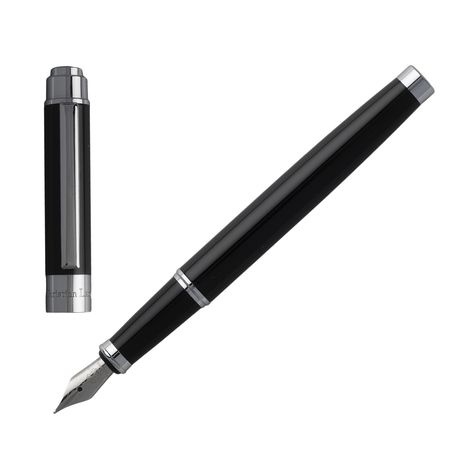 Logo trade promotional items image of: Fountain pen Scribal Black