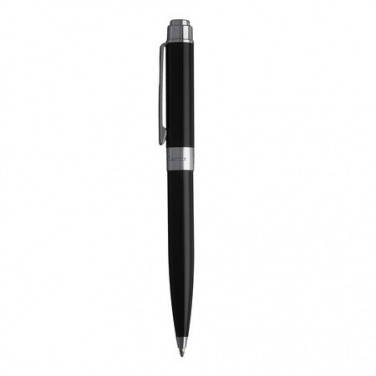 Logotrade business gift image of: Ballpoint pen Scribal Black