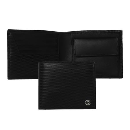 Logo trade promotional item photo of: Money wallet Rhombe, black