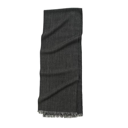 Logotrade promotional items photo of: Wool scarf Rhombe, black
