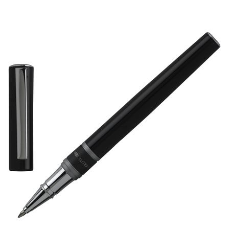 Logotrade promotional item picture of: Rollerball pen Central, black