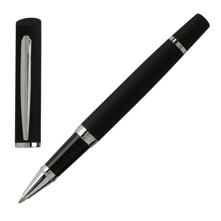 Logotrade business gift image of: Rollerball pen Soft, black