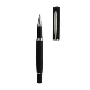 Logotrade promotional products photo of: Rollerball pen Soft, black