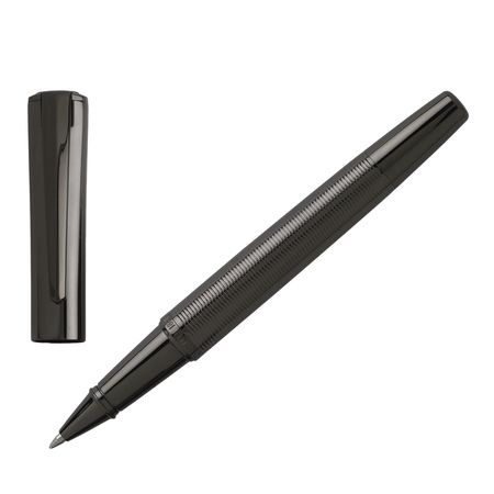 Logotrade promotional giveaway picture of: Rollerball pen Conquest Gun, grey