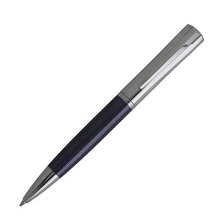 Logo trade corporate gifts picture of: Ballpoint pen Conquest Blue