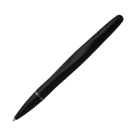 Logotrade corporate gift picture of: Ballpoint pen Torsion Pad Black