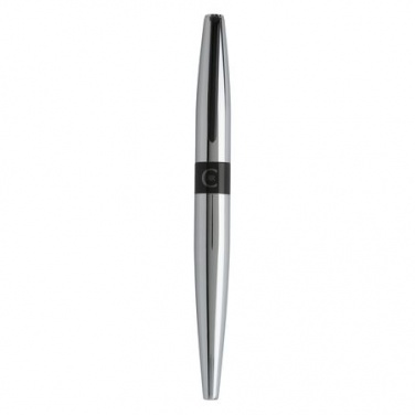 Logotrade business gift image of: Rollerball pen Frank Chrome, grey