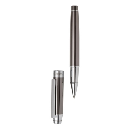 Logo trade promotional product photo of: Rollerball pen Heritage gun, grey