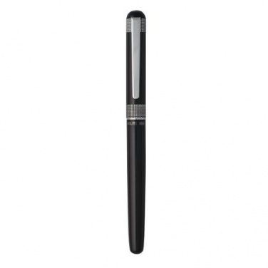 Logotrade promotional giveaways photo of: Fountain pen Mesh, black