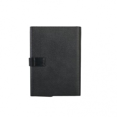 Logo trade corporate gifts picture of: Note pad A6 Dock business, black