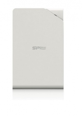 Logo trade promotional items picture of: Hard Disc Silicon Power Stream S03 1 TB, white