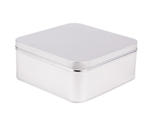 Logo trade promotional items picture of: Metal box EGOP37, hõbedane