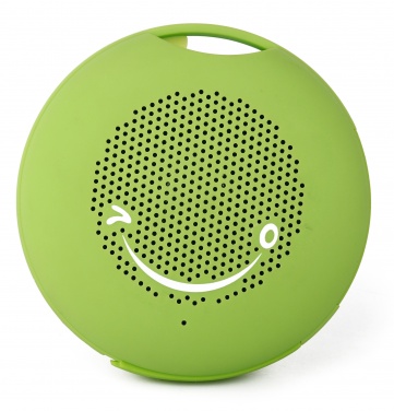 Logotrade business gifts photo of: Silicone mini speaker Bluetooth, green