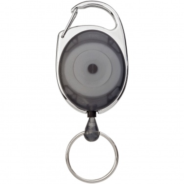 Logotrade promotional merchandise image of: Gerlos roller clip key chain, black