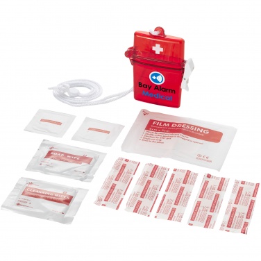 Logo trade promotional products picture of: Haste 10-piece first aid kit, red