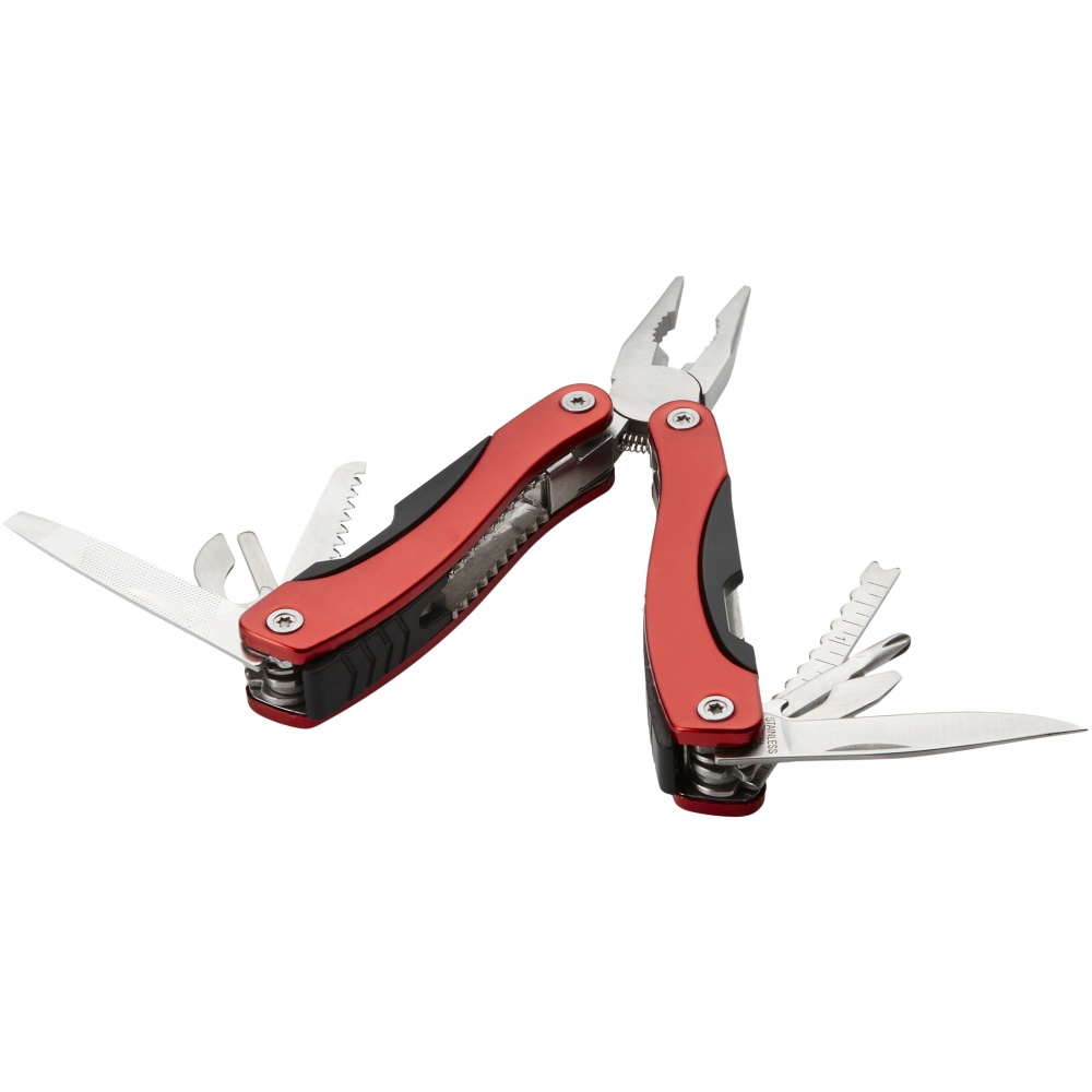 Logo trade corporate gifts picture of: Casper 11-function multi tool, red