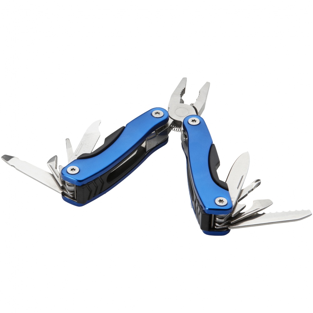 Logotrade business gifts photo of: Casper 11-function mini multi tool, blue