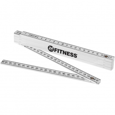 Logo trade corporate gifts image of: 2M foldable ruler