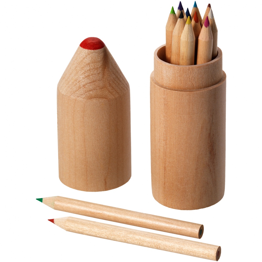 Logo trade promotional gifts picture of: 12-piece pencil set