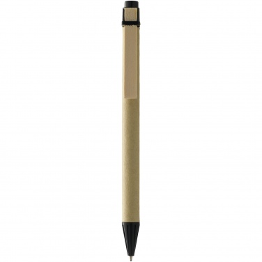 Logo trade promotional giveaways picture of: Ballpoint pen Salvador, black