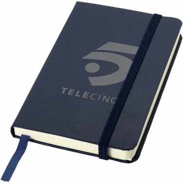 Logo trade advertising products picture of: Classic pocket notebook, dark blue