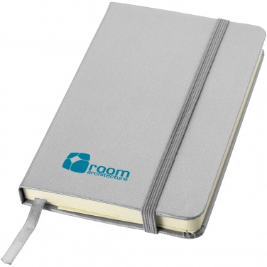 Logo trade promotional giveaway photo of: Classic pocket notebook, gray