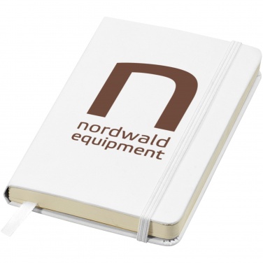 Logotrade promotional gift picture of: Classic pocket notebook, white