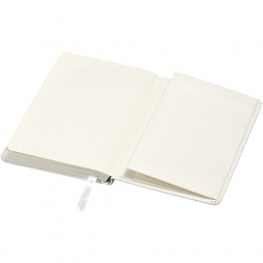 Logotrade promotional giveaway image of: Classic pocket notebook, white