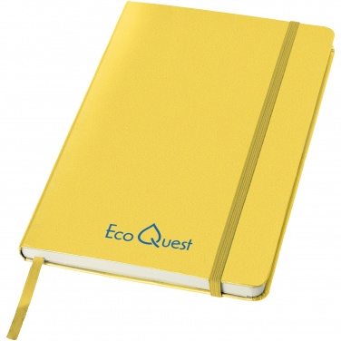 Logotrade business gift image of: Classic office notebook, yellow