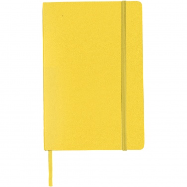 Logo trade promotional giveaway photo of: Classic office notebook, yellow