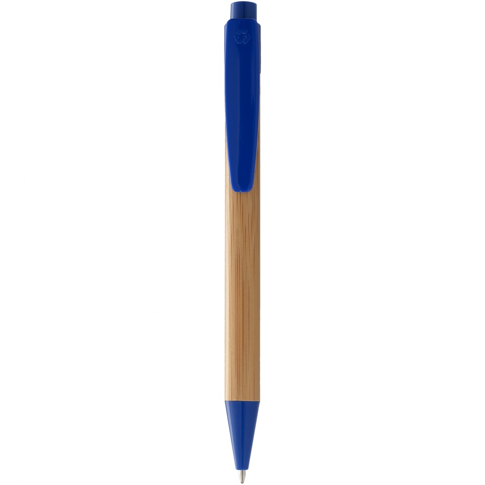 Logotrade promotional item image of: Borneo ballpoint pen, blue