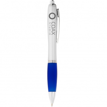 Logo trade promotional items picture of: Nash ballpoint pen, blue