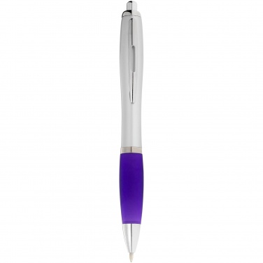 Logotrade promotional item image of: Nash ballpoint pen, purple