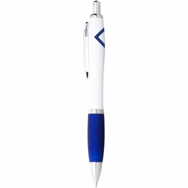 Logo trade promotional products picture of: Nash Ballpoint pen, blue