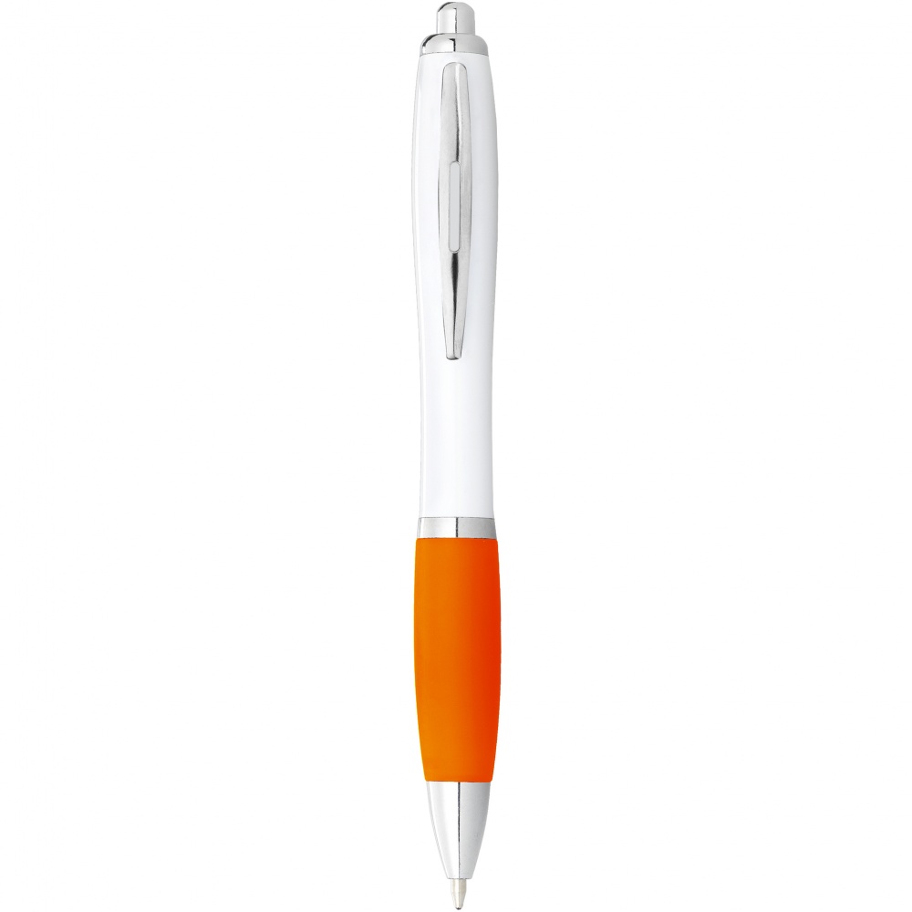 Logo trade promotional products picture of: Nash Ballpoint pen, orange