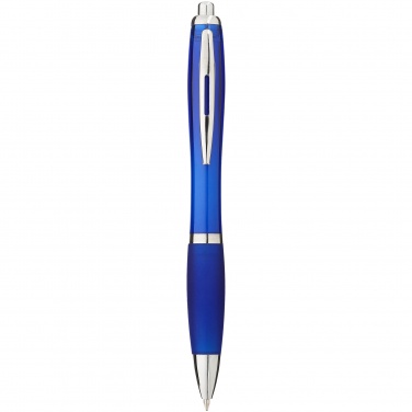 Logo trade promotional gifts picture of: Nash ballpoint pen, blue
