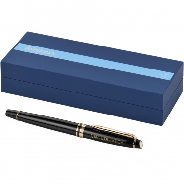 Logo trade promotional giveaways image of: Expert rollerball pen, gold