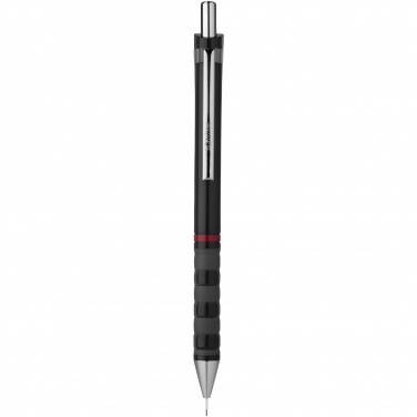Logo trade promotional items picture of: Tikky mechanical pencil, black