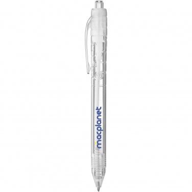 Logo trade promotional products image of: Vancouver ballpoint pen, transparent