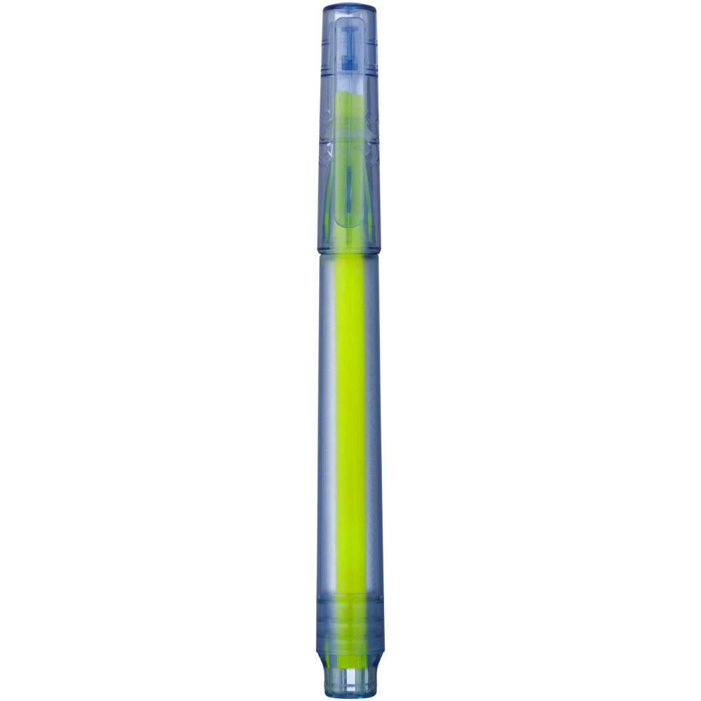 Logo trade business gifts image of: Vancouver highlighter, neon yellow