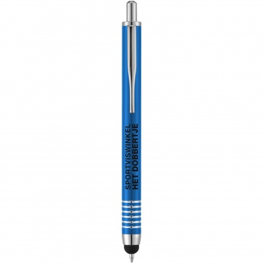 Logotrade promotional products photo of: Zoe stylus ballpoint pen, blue