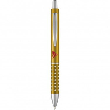 Logo trade business gifts image of: Bling ballpoint pen, yellow