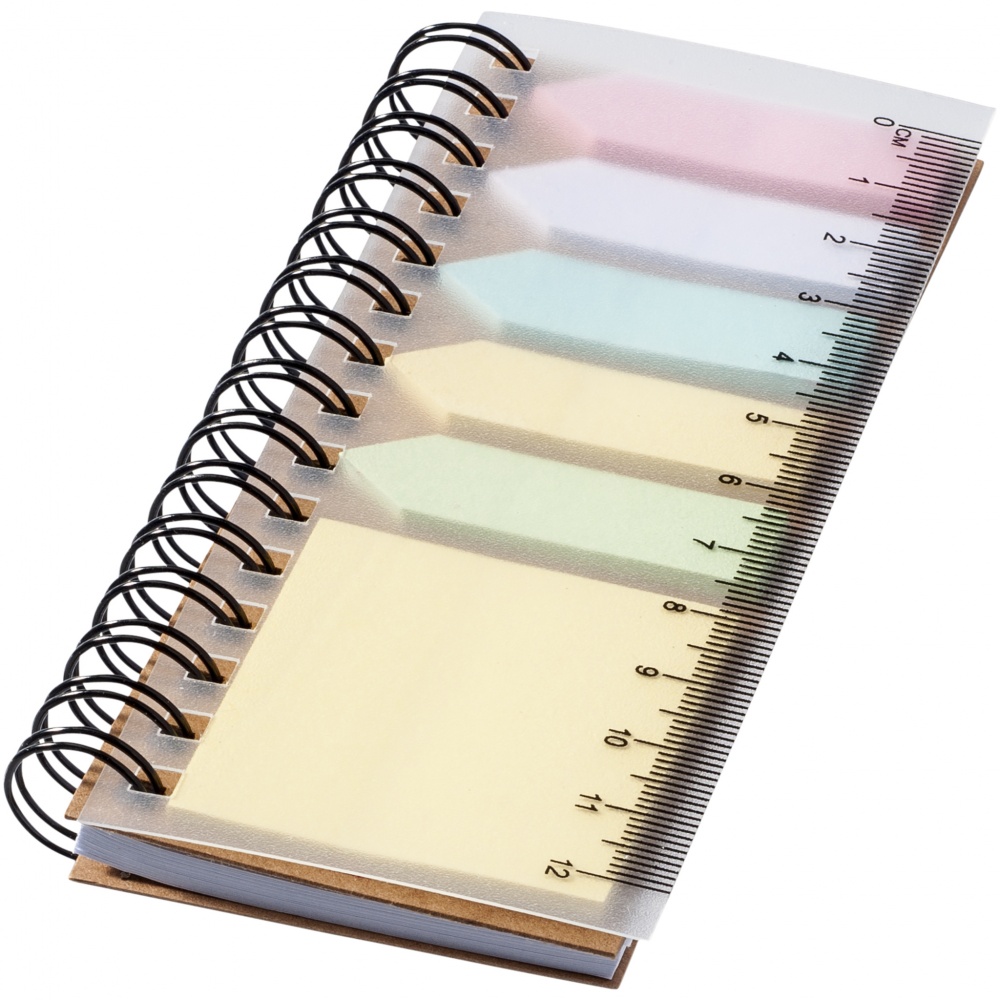 Logo trade promotional products picture of: Spiral sticky note book