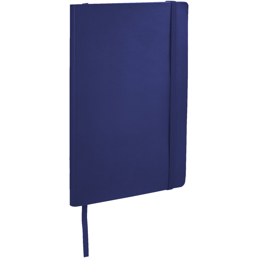 Logo trade advertising products picture of: Classic Soft Cover Notebook, dark blue