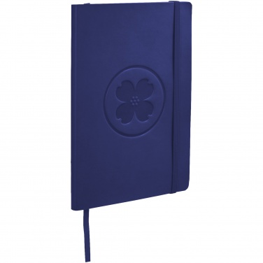 Logo trade advertising products image of: Classic Soft Cover Notebook, dark blue